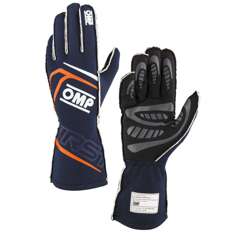 OMP First Gloves MY2025 FIA 8856-2018