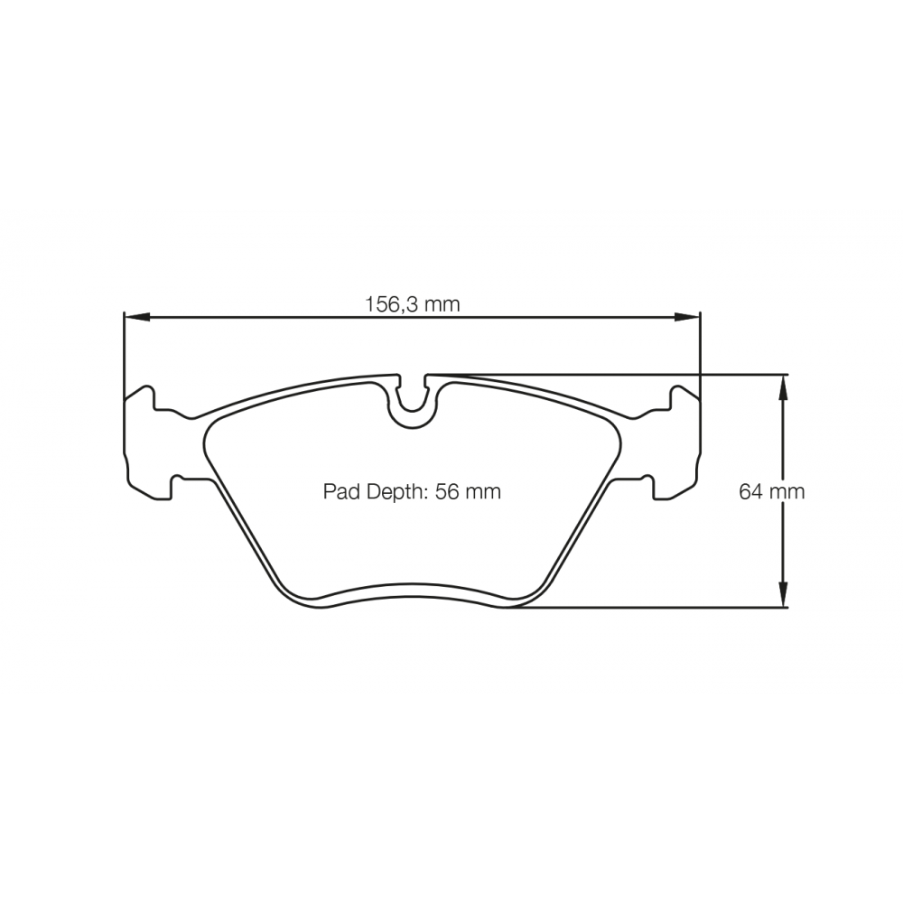 Pagid U1295 Racing Brake Pads