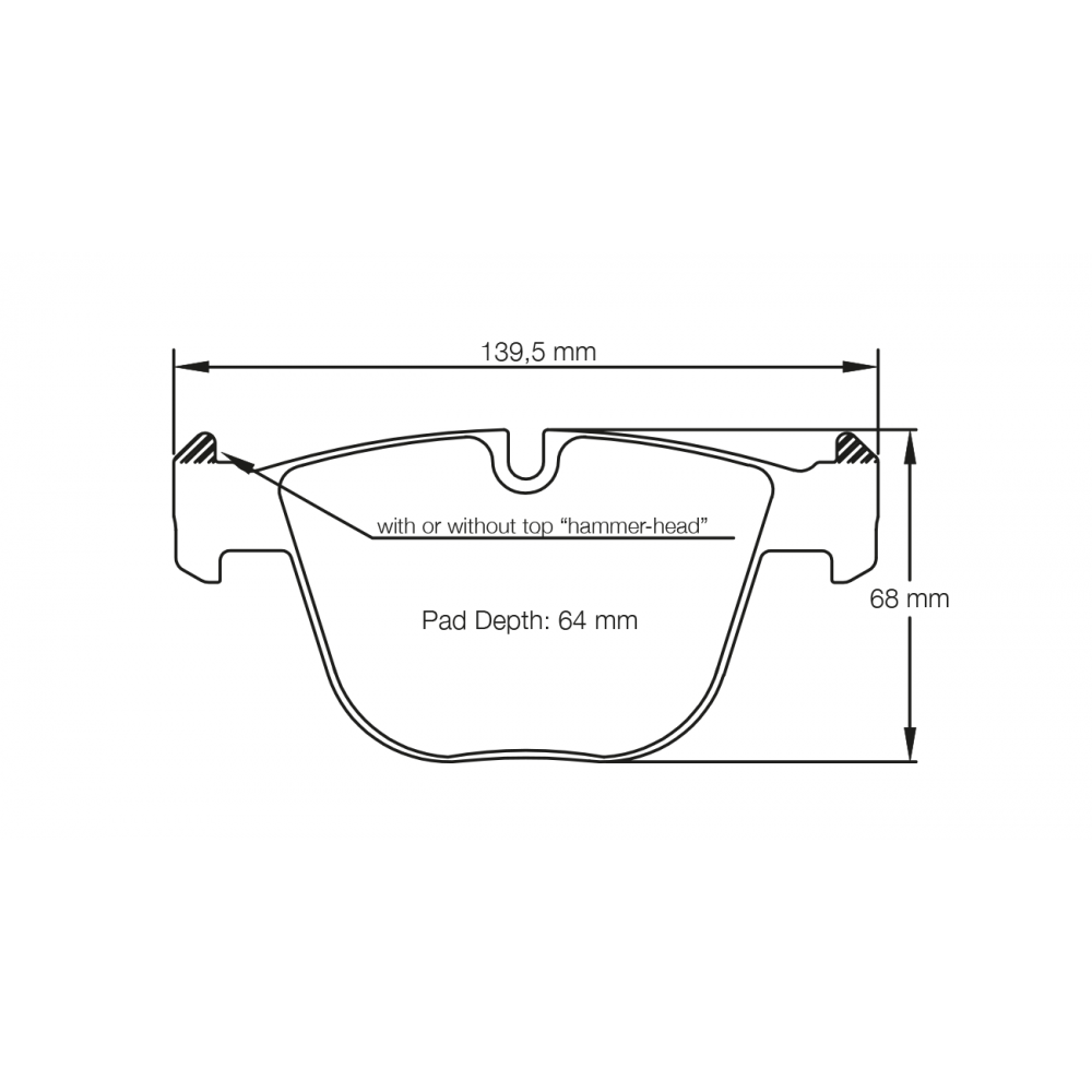 Pagid U8021 Brake Pads
