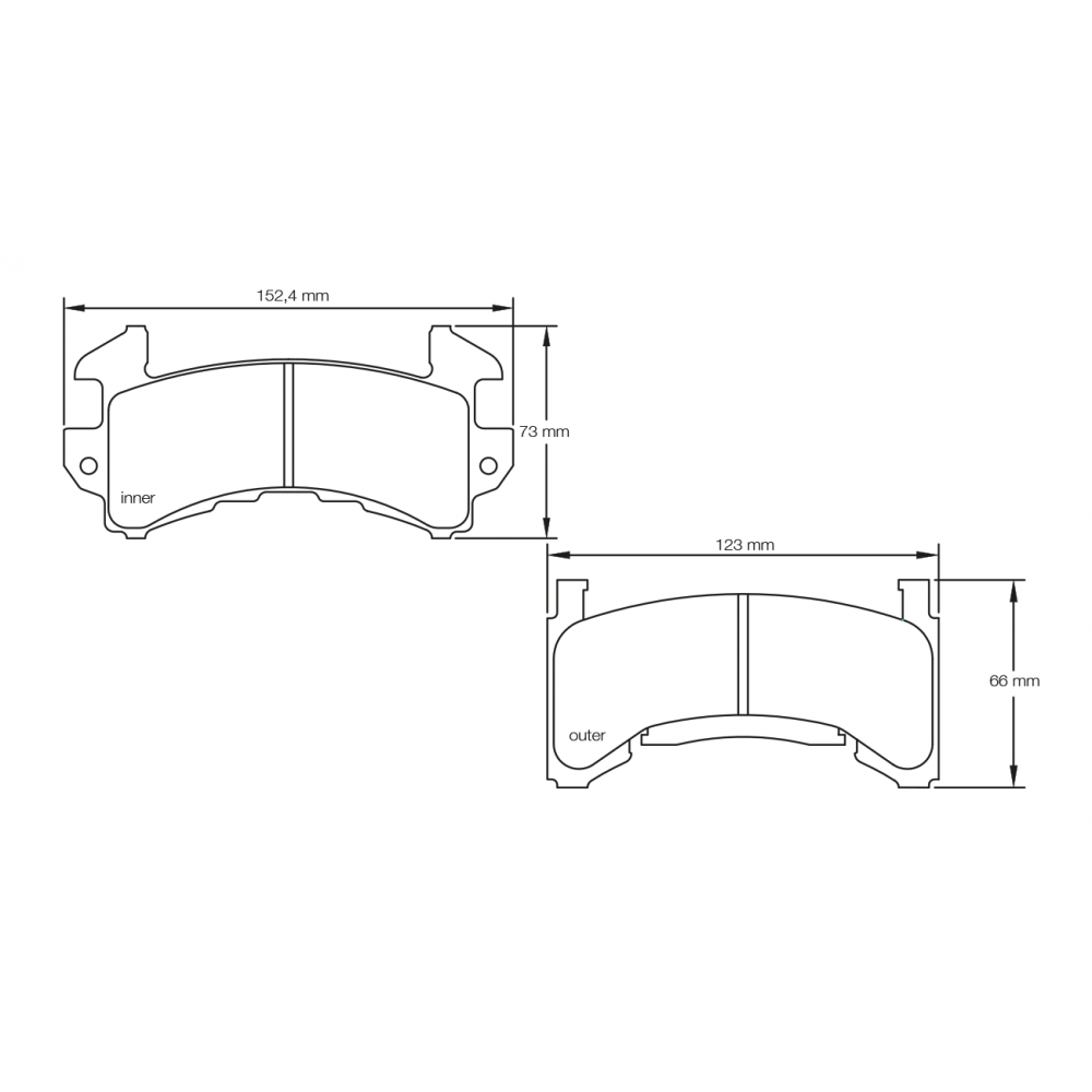 Pagid U1595USA Brake Pads