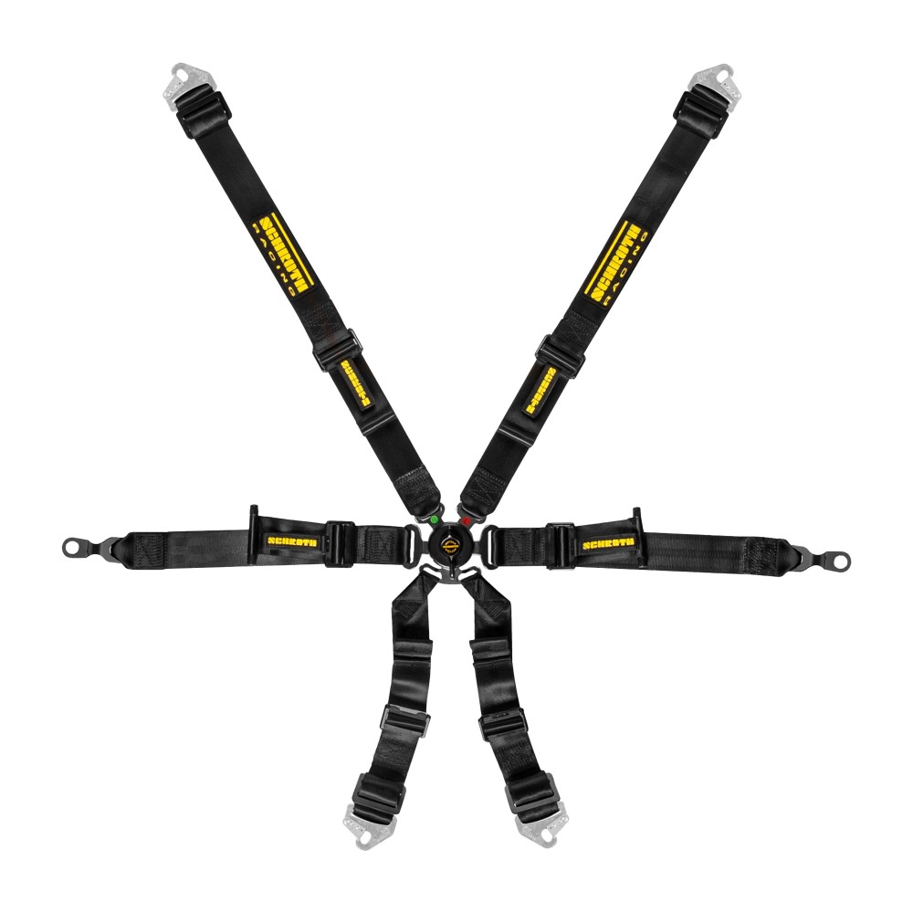 Schroth Harnesses - GT3 Profi 2x2 6-Point Belts - 2in - FIA8853-2016